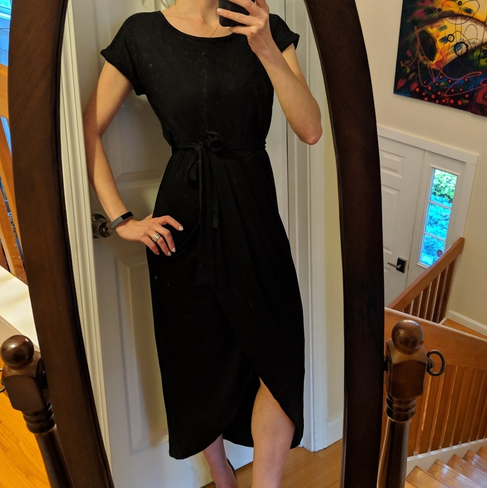 NWT Black Maxi Dress size S